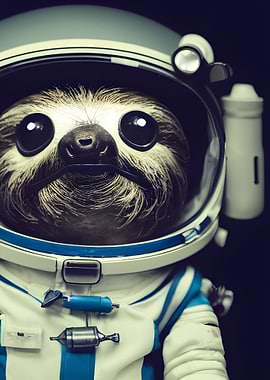 Sloth Astronaut