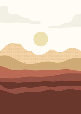 Inspirational nature hills