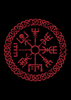 Vegvisir Viking Knotwork