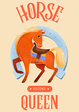 Horse riding Queen