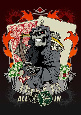 All in Poker Lucky 13