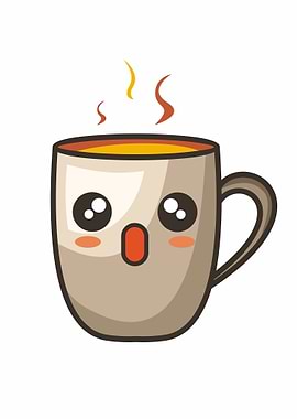 Emoticon Coffe Wow