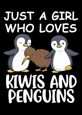 Kiwi Gifts Girls Penguin