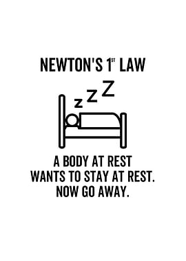 Newtons First Law A Body
