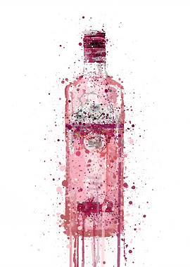 Gin Bottle Hard Candy