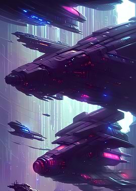 Science Fiction Spaceship