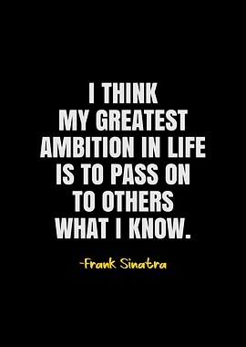 Frank Sinatra Quotes