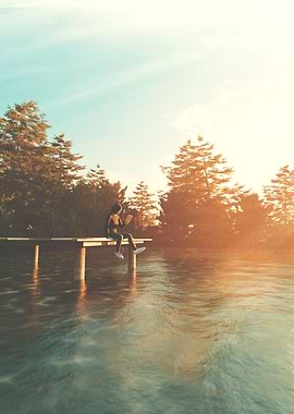 Reading Time 3D Render