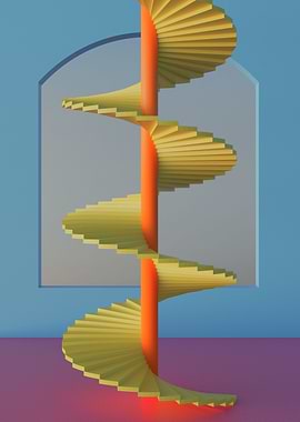 Colorful Room 3D Render