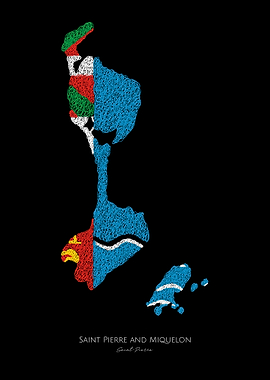 Saint Pierre Miquelon Map