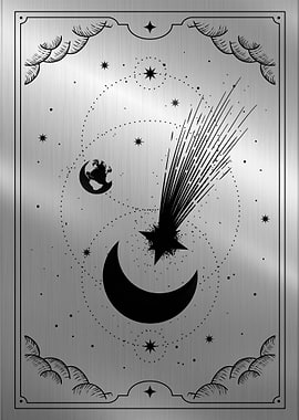 Crescent moon tarot