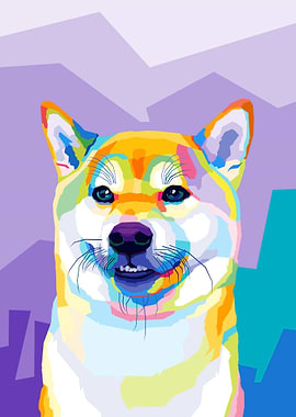 Animals Dog Pop art