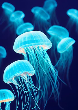 Glowing Jellyfish