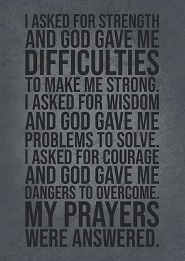 Asked For Difficulties