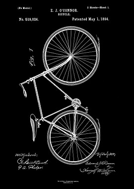 Bicycle patent 1894