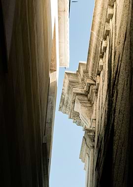 Almost Touching Buildings