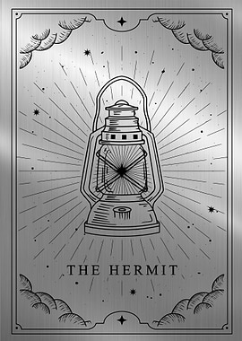 The Hermit tarot card