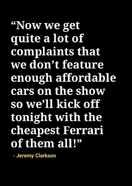 Jeremy Clarkson quotes