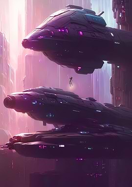 Spaceship Brave Warrior