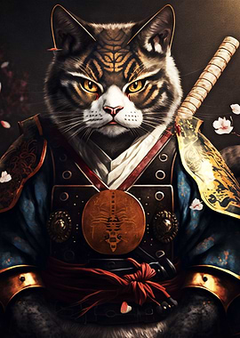 Samurai Cat