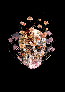 Floral Skull