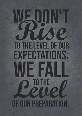 Fall To Level Of Prep