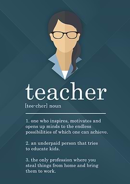 Funny Teacher Definition