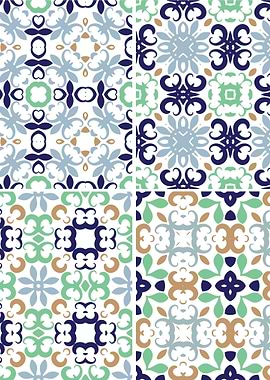 Mediterranean GreenTile 16