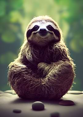 Meditating Sloth