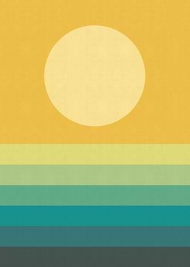 Watercolor landscape 06