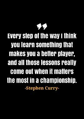 Stephen Curry quotes