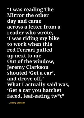 Jeremy Clarkson quotes