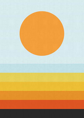 Watercolor landscape 09