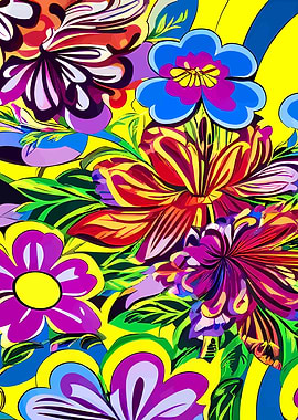 Tropical Floral Art