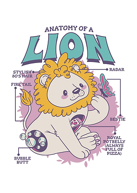 Anatomy of a Lion Funny