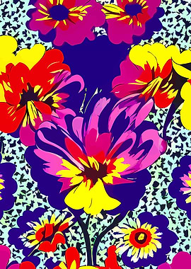 Retro Floral Pattern