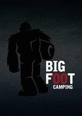 BIG FOOT CAMPING ART