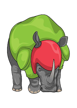 Rhino Football Helmet