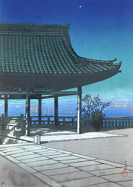 Ukiyo e Osaka Kozu