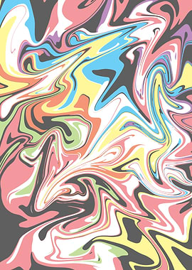 ABSTRACT LIQUID GRAFFITI