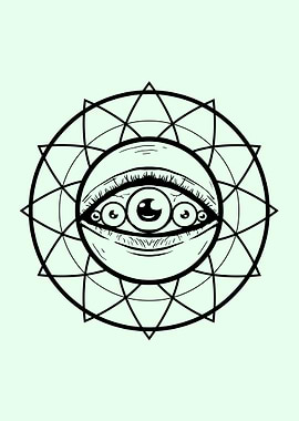 Bohemian Celestial Eye