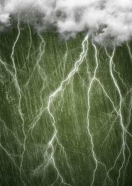 Green Thunderstorm No2