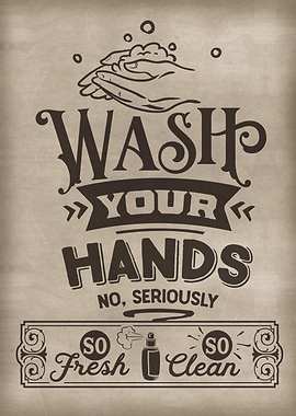 Wash your hands