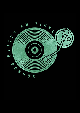 Vinyl DJ Music Record