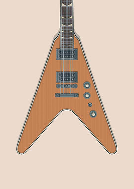 Dave M Signature V Guitar