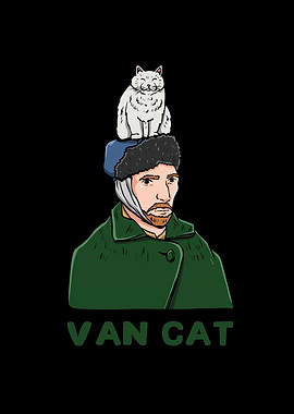Artsy Cat Van Gogh Cat