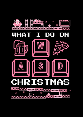 Games Beer Pizza Christmas