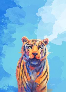 Vibrant Tiger