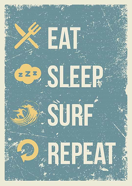 eat sleep surf repeat