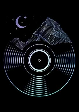 Vinyl Music DJ Record